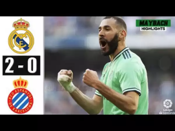 Real Madrid vs Espanyol  2 - 0 | LA Liga All Goals & Highlights | 07-12-2019